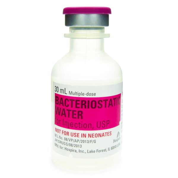 Bacteriostatic water for injection